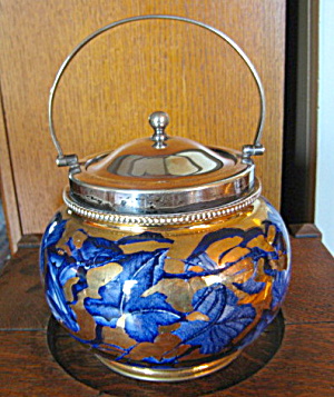 Stunning Antique Biscuit Jar