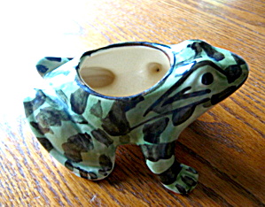 Brush Mccoy Pottery Frog Planter