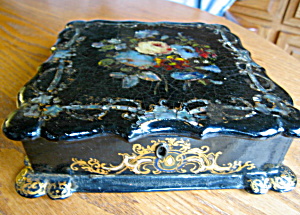 Victorian Mother Of Pearl Box