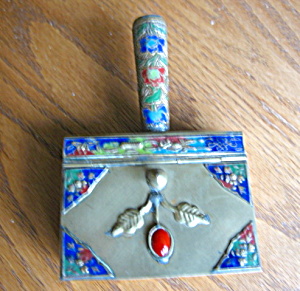 Vintage Oriental Cigarette Box