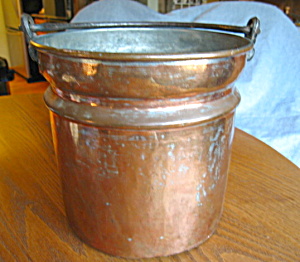Vintage Copper Bucket
