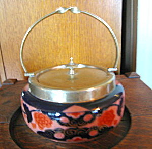 Antique English Cracker Jar