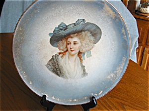 Antique Portrait Display Plate