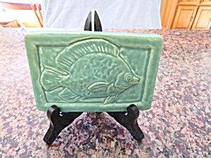 Art Pottery Fish Tile
