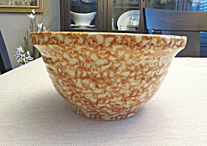 Friendship Pottery Spongeware Bowl