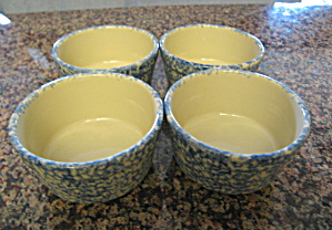 Friendship Pottery Bowls Spongeware