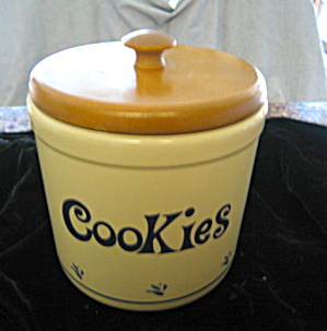 Friendship Pottery Cookie Jar