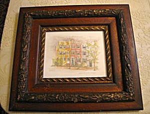 Antique Frame And Georgetown Print