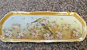 Antique German Bird Tray