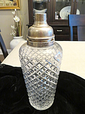 Vintage Crystal Sifter Shaker