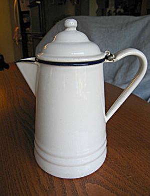 Antique Graniteware Coffeepot