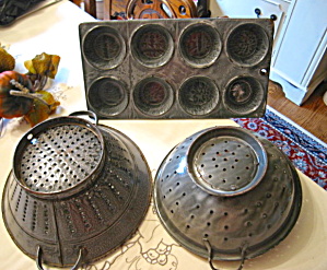 Antique Graniteware Pans