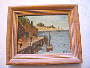 H. F. Kneff Listed Artist Painting