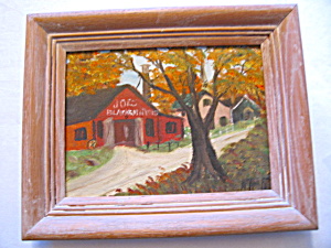 Listed Artist Oil Painting - H. F. Kneff
