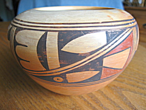Signed Hopi Pottery Vase