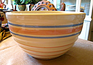 Hull Pottery Mixing Bowl Vintage
