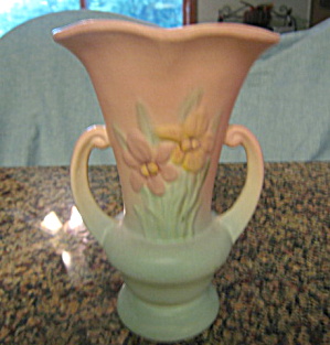 Hull Pottery Vase Iris