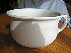 Wood & Sons Antique Ironstone Chamber Pot