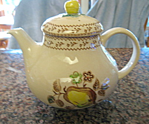 Johnson Brothers Fruit Sampler Teapot