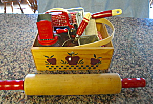 Vintage Red Theme Kitchenware