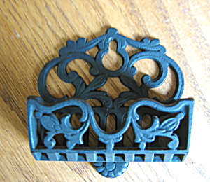 Antique Cast Iron Matchsafe