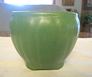Arts & Crafts Vase Matte Green