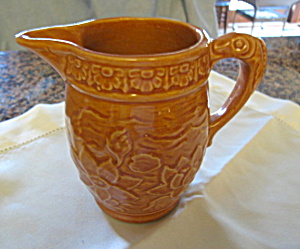 Mccoy Antique Water Lily Pitcher