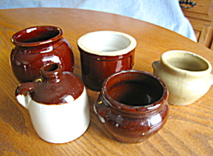 Miniature Stoneware Vessels