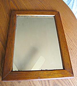 Vintage Mission Oak Mirror