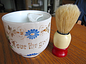 Mustache Mug & Brush