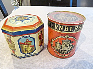 Vintage German Tins
