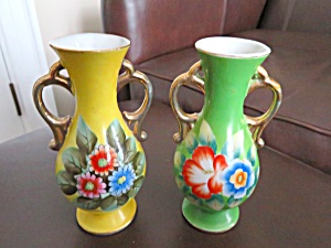 Occupied Japan Porcelain Vases
