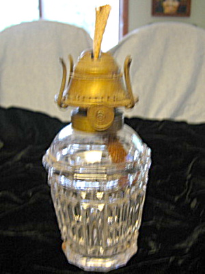 Patented Antique Oil Lamp