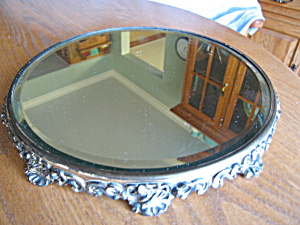 Large Victorian Beveled Mirror