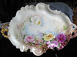 Limoges Antique Signed Tray