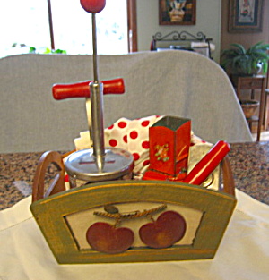 Vintage Kitchen Red Gadgets
