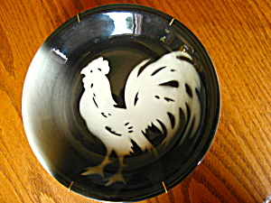 Vintage Sterling China Rooster Plates