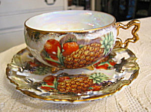 Royal Sealy Luster Fruit Teacup