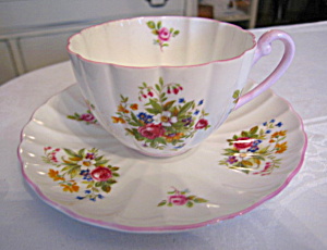 Shelley Bone China Teacup Vintage