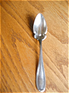 Sterling Silver Monogramed Fruit Spoon