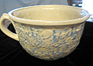 Vintage Sponged Stoneware Bowl