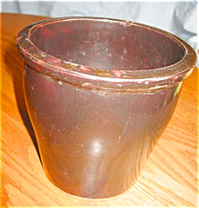 Antique Stoneware Flower Pot