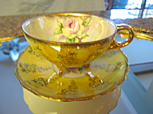 Royal Sealy Footed Rose Teacup