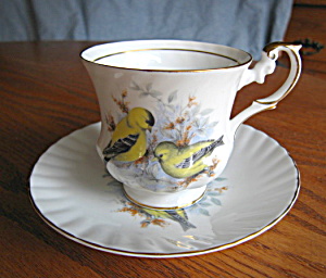 Rosina Gold Finch Teacup