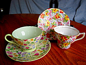 Rosina And Shelley Teacups