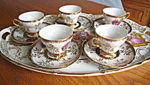 Wales Vintage Demitasse Teacup Set