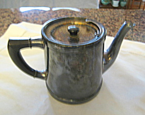 Antique Indestructo Individual Teapot