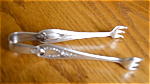 Antique Rogers Silverplate Tongs