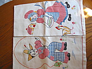 Embroidered Farmer Kitchen Towels