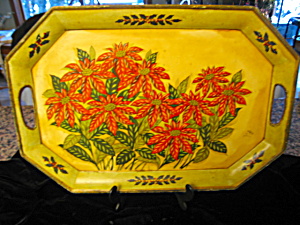 Paper Mache Vintage Tea Tray